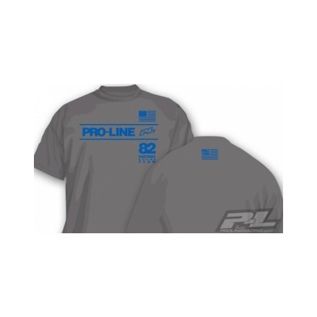 PL9825-05 PL Factory Team T-Shirt Grey (XXL)