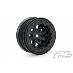 PL2757-15 Denali 2.2" Black Wheels for Crawlers (2)