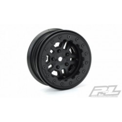 PL2756-15 FaultLine 2.2" Black Wheels for Crawlers (2)