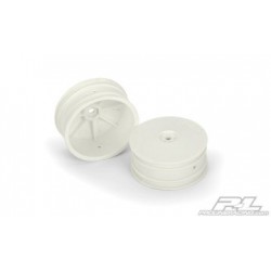 PL2741-04 Velocity 2.2" Front White Wheels (2) for B44.1