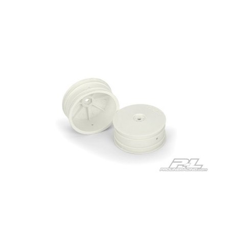 PL2741-04 Velocity 2.2" Front White Wheels (2) for B44.1