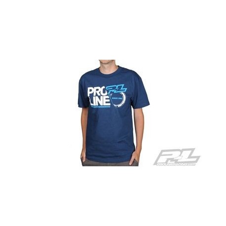 PL9997-01 Proline Stacked T-Shirt Dark Blue (S)