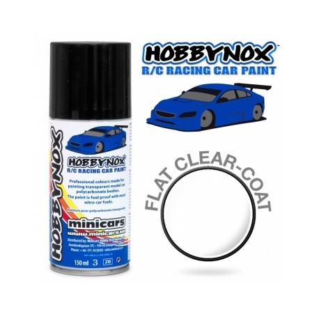 Flat Clear Coat RC Car Spray 150ml