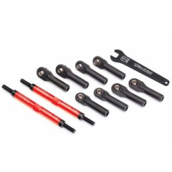 TRX8638R - Toe Link 144mm Alu Red (with Wrench) (2) E-Revo