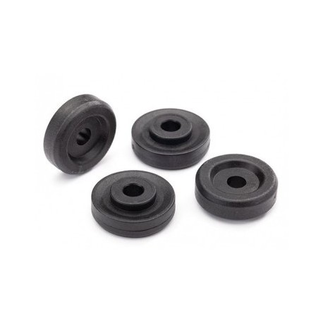 TRX8957 Wheel Washers Black (4) Maxx