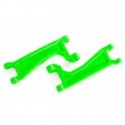 Suspension Arms Upper FR Green (Pair) WideMaxx