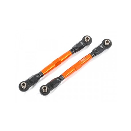 Traxxas 8948A Toe Links Front Adjustable Alu Orange w/ Wrench (2) Maxx