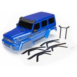 Traxxas 8811X Body Mercedes G500 TRX-4 Complete Blue