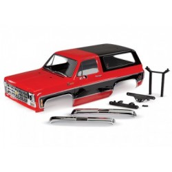 Traxxas 8130R Body Chevy Blazer Red Complete