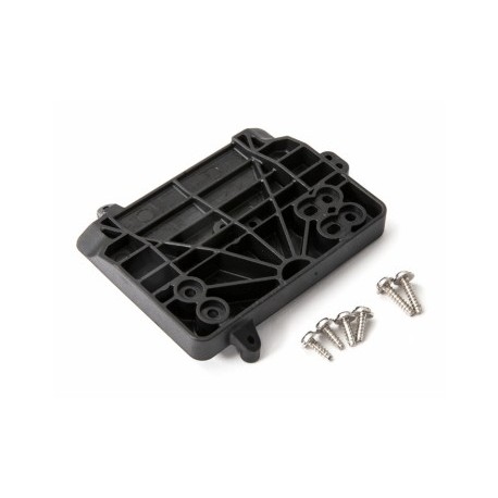 Traxxas 3626R Mounting Plate ESC/Receiver Box (Long Battery) Truck 2WD