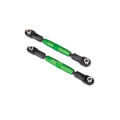 Traxxas 3643G - Turnbuckle Complete Alu Green Camber Link 83mm (2)