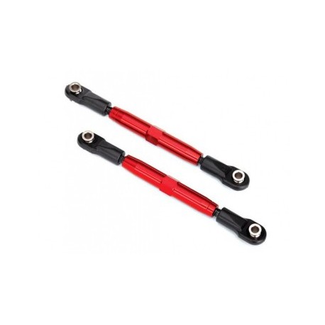 Traxxas 3644R - Turnbuckle Complete Alu Red Camber Link 73mm (2)