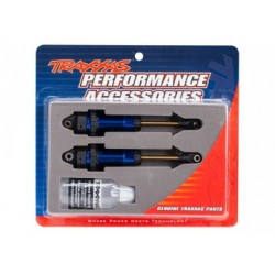 Traxxas 7462 - Shocks Blue GTR XX-Long without springs (2)