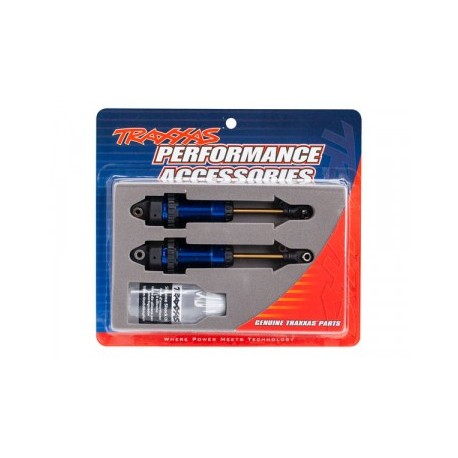 Traxxas 7462 - Shocks Blue GTR XX-Long without springs (2)