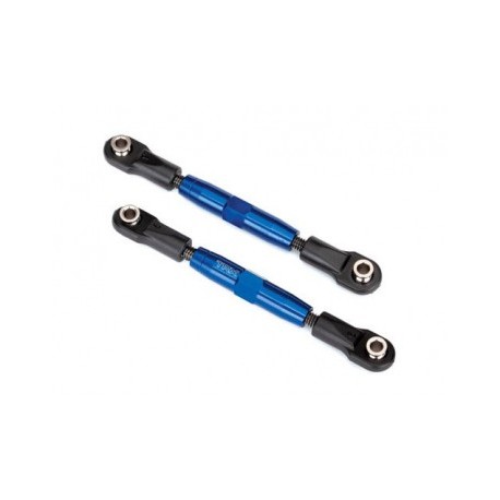 Traxxas 3643x - Turnbuckle Complete Alu Blue Camber Link 83mm (2)