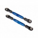 Traxxas 3643x - Turnbuckle Complete Alu Blue Camber Link 83mm (2)