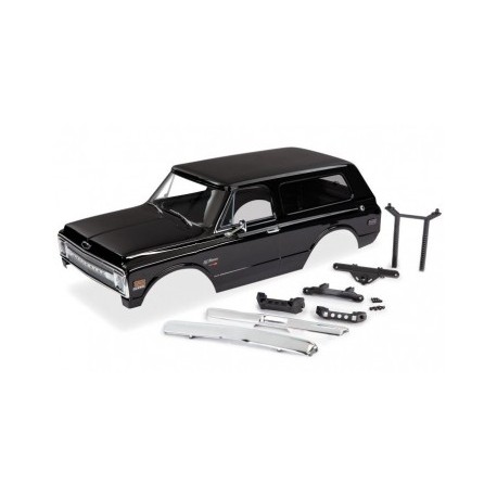 Traxxas 9112X - Body Chevy Blazer 69 Black Complete