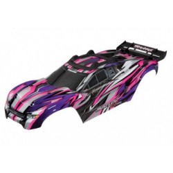 Traxxas 6717P Body Rustler 4x4 Pink (Complete with Body Mounts)