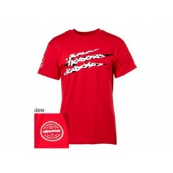 Traxxas 1378-S T-shirt Red Traxxas-logo Slash S