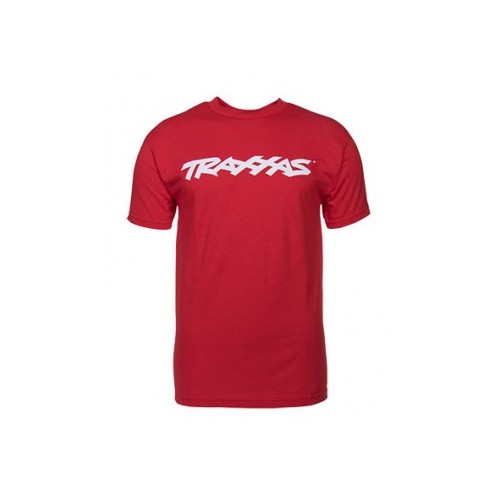 Traxxas 1362-S T-shirt Red Traxxas-logo S
