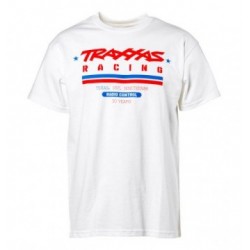 Traxxas 1383-L T-shirt White Traxxas Racing Heritage L
