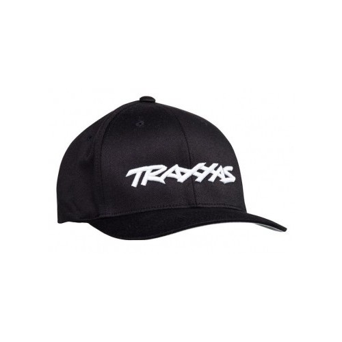 Traxxas 1188-BLK-SM Hat Curved Black Traxxas Logo S-M