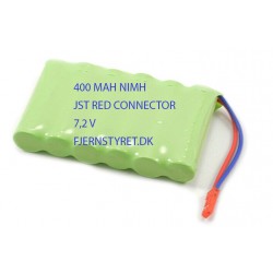 NiMh batteri 400mAh 7.2V - ekstra batteri til f.eks. Huina
