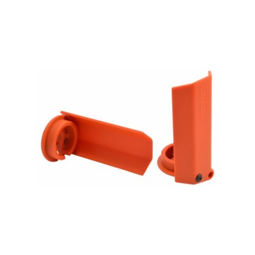 RPM Shock Shaft Guards Orange (2) X-Maxx - 80438