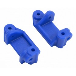 RPM Caster Blocks Blue (Pair) Rustler, Stampede, Slash -2WD - 80715