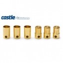 Castle Creations 8mm Bullet Connectors 3pair 300A - CC BULLET 8MM