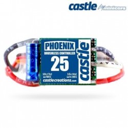 Castle Creations Phoenix 25A, 20V BEC PERFORMANCE AIR BL ESC - 010-0025-00