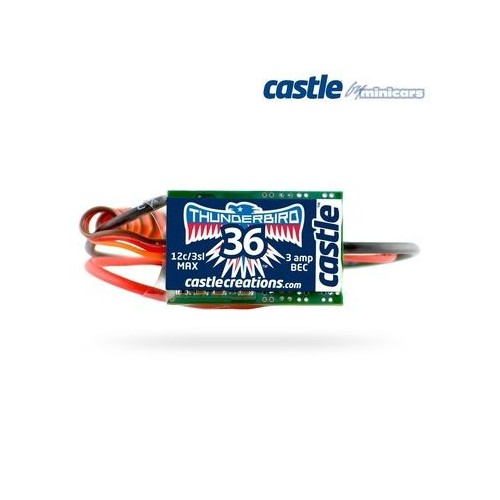 Castle Creations Thunderbird 36A, 15V BEC SPORT AIR BL ESC - 010-0051-00