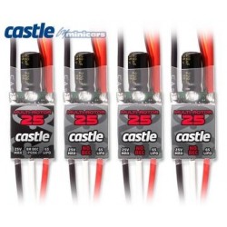 Castle Creations Quadpack 25 - Multirotor 4-Pack 25A ESCs - CC010-0132-00