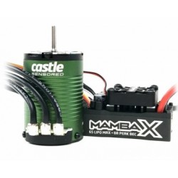 Castle Creations Mamba X SCT ESC Combo with 1410-3800KV Sensored Motor - 010-0161-00