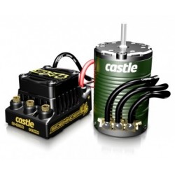 Castle Creations SIDEWINDER 4 12.6V ESC WP Combo 1410-3800KV Sensor Motor - 010-0164-05