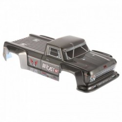 ARRMA 1/8 Painted Body Silver Outcast