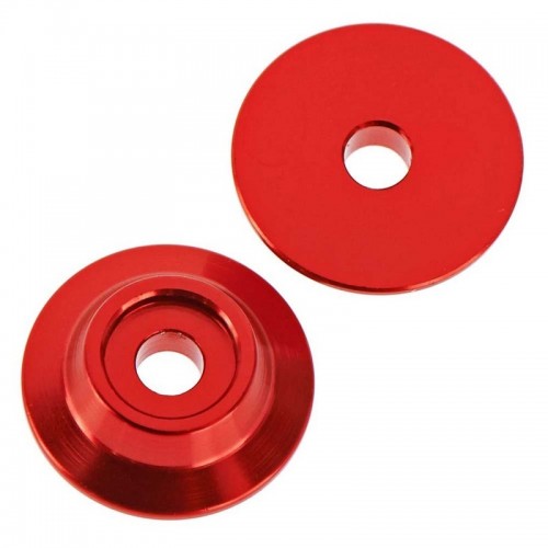 ARRMA Wing Button Aluminum Red (2) KRATON/TALION/TYPHON
