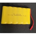 NiMh batteri 7,2V 400mah JST stik - Huina