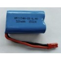 LiPo batteri 6.4V 1000mAh 17h12 - A333 batteri