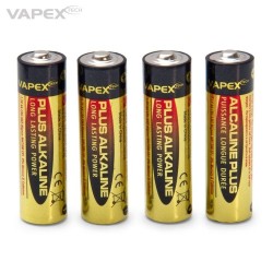 4 styk AA batterier på 1,5V - LR6 AA Size