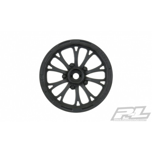 Proline Wheels Pomona Drag Spec 2.2" Black Front (2) Slash