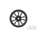 Proline Wheels Pomona Drag Spec 2.2" Black Front (2) Slash