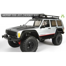 Axial 1/10 2000 Jeep Cherokee Clear Body with Decals and Hardware