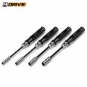 Mdrive Nut Wrench Hex Tool Set 4, 5.5, 7 & 8mm