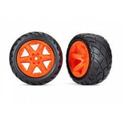 Traxxas 6775A Tires & Wheels Anaconda/RXT Orange 2,8" 4WD, 2WD Front (TSM-Rated)(2)