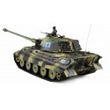 RC kampvogn - Panzerkampfwagen VI Tiger II røg og lyd 1:16,Metall.Prof. Line