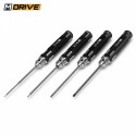 Mdrive Allen Wrench Straight Hex Tool Set - 1.5, 2, 2.5 & 3mm