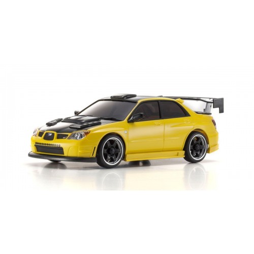 Mini-Z AWD Subaru Impreza Aero Kit CFRP Hood Yellow (MA-020/KT531P)