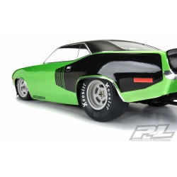 Proline Wheels Slot Mag Drag Spec 2.2"/3.0" Grey (2) SC Drag Car Rear