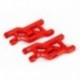 Traxxas 2531R Suspension Arms Front HD Red (2) Drag Slash